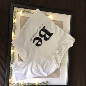 White T-shirt inspirational quotes